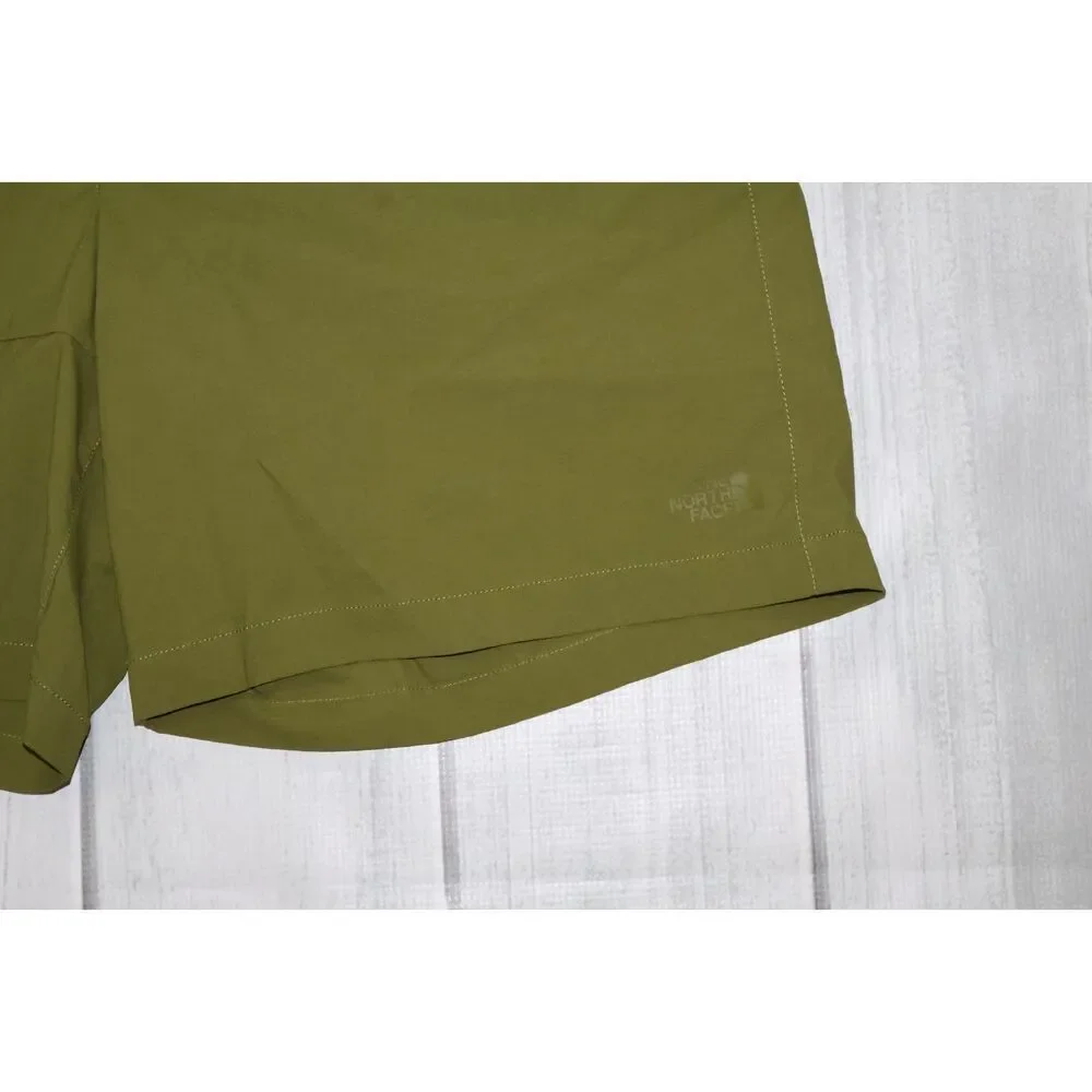 NEW The North Face Basin Shorts 7in Inseam Olive Green Mens Sz 36 Active Outdoor